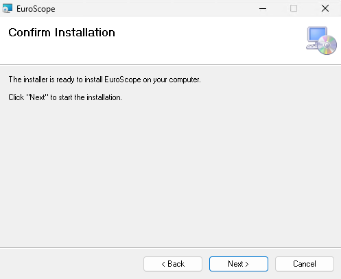 Installing EuroScope - Done.png
