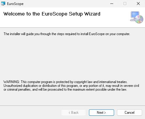 Installing EuroScope - Next.png